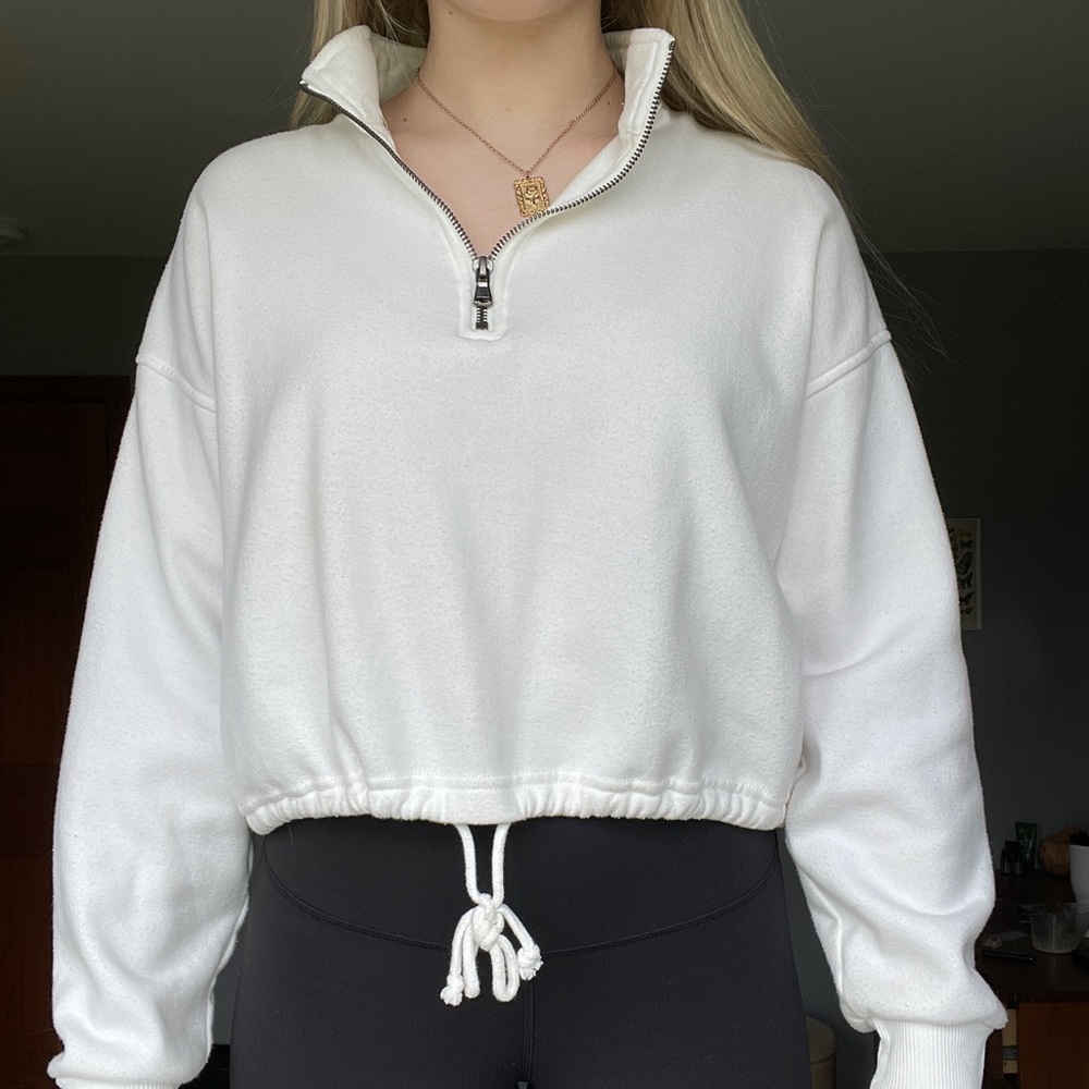 American Eagle super soft half zip up sweatshirt